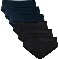 Calida Slip bleu foncé / noir