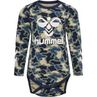 Hummel Barboteuse / body beige / bleu marine / bleu roi / pomme / blanc