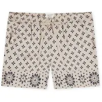 Schiesser Pantalon de pyjama beige / noir