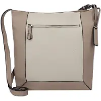 Tom Tailor Sac bandoulière 'Nara' beige / beige clair