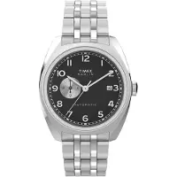 Timex Montre à affichage analogique 'Marlin' noir / argent