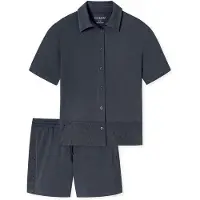 Schiesser Shorty ' Casual Nightwear ' graphite