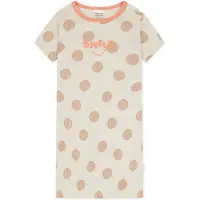 Schiesser Chemise de nuit 'Nature Love' crème / orange