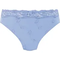 Hunkemoller Slip taille haute Diva Bleu