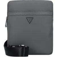 GUESS Sac à bandoulière 'Certosa' gris foncé / noir