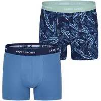 Happy Shorts Boxers ' Jersey ' bleu