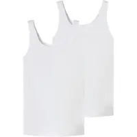 Schiesser Maillot de corps ' Trägertop - Unique Micro ' blanc