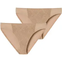 Schiesser Slip ' Air blickdichte Spitze ' nude