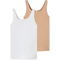 Schiesser Maillot de corps ' Trägertop - Unique Micro ' blanc