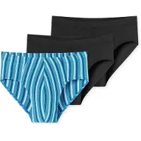Schiesser Slip ' 95/5 Essentials ' turquoise / noir