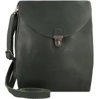 Harold's Cuir sac à épaule bandoulière Fold Handbag Clutch Up Green vert sapin