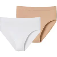 Schiesser Culotte ' Retro Pants Unique Micro ' nude / blanc