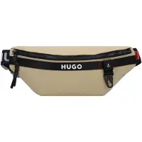 HUGO Sacs banane 'Dusky' beige / noir / blanc