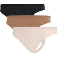 Adidas String ' Sport Active Seamless Thong ' cappuccino / rose clair / noir