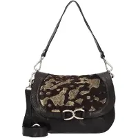 Campomaggi Sac bandoulière beige / noir