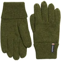 Superdry Gants 'Essential' vert foncé