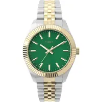 Timex Montre à affichage analogique 'Legacy' or / vert / argent