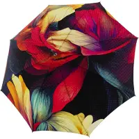 Doppler Parapluie 'Elegance Boheme' bleu / jaune / rouge / noir