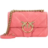 Pinko Sac à bandoulière 'Love One' or / corail