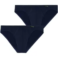 Hom Slip ' Tencel Soft ' bleu marine