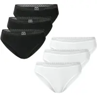 Schiesser Slip ' Modern Multipacks ' noir / blanc