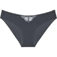 Triumph Slip ' Wild Iris Florale Tai ' anthracite