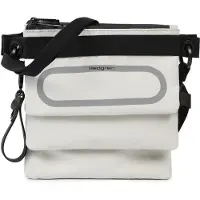 Hedgren Sac à bandoulière gris clair / noir