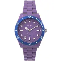 Timex Montre à affichage analogique 'Legacy #tide - Ocean Diver Inspired' violet