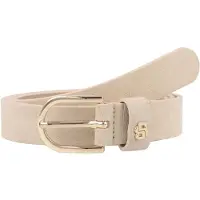 BOSS Ceinture en cuir suédé avec monogramme Double B doré