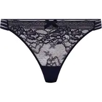 Hunkemoller String 'Sully' bleu foncé