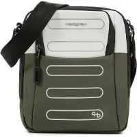 Hedgren Sac à bandoulière vert foncé / blanc