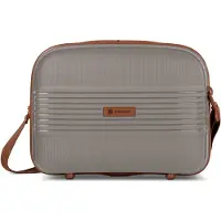 Farmhood Trousses de toilette 'Eco Edition' marron / gris