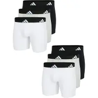Adidas Boxers ' Active Flex Cotton ' noir / blanc