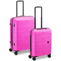 Modo By Roncato Ensemble de bagages 'Supernova 2.0' rose néon