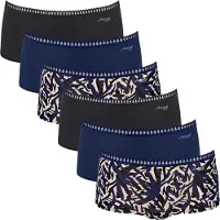 Sloggi Culotte beige / bleu / noir