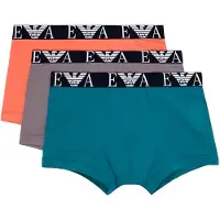 Emporio Armani Boxers pétrole / lavande / orange / noir