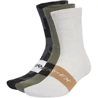 Adidas Chaussettes de sport 'Multi 3 Pack' cappuccino / olive / noir / blanc chiné