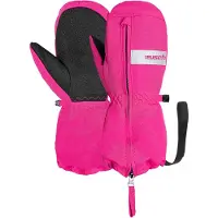 Reusch Gants 'Moritz Mitten' gris argenté / rose / noir