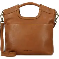 Green Burry GREENBURRY Cuir sac à épaule sac à épaule bandoulière Colombiana Shoulderbag Nougat brun