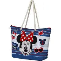 KARACTERMANIA Disney Minnie Mouse Summer Sac en tissu bleu Bleu One Size