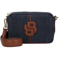 BOSS Sac à bandoulière 'Anett' bleu foncé / marron