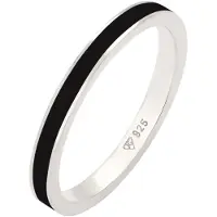 Elli Bague noir / argent