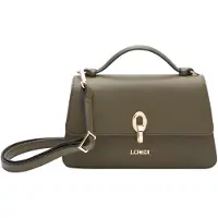 L.credi sac à main sac à épaule bandoulière Petronella Handle Bag Forest olive
