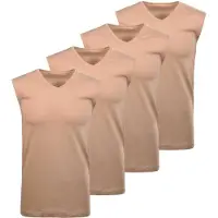 Ragman Maillot de corps beige / nude
