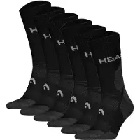 Head Chaussettes de sport gris chiné / noir