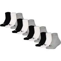 Puma Chaussettes gris / noir / blanc