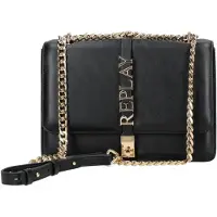 Replay Sac à bandoulière or / noir
