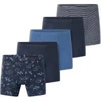 Schiesser Sous-vêtements '95/5' bleu / bleu marine / turquoise / blanc