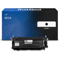 PrintAbout Toner compatible pour HP 501A (Q6470A) - Noir