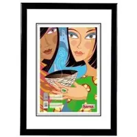 Hama Madrid noir 30x45 plastique 66776